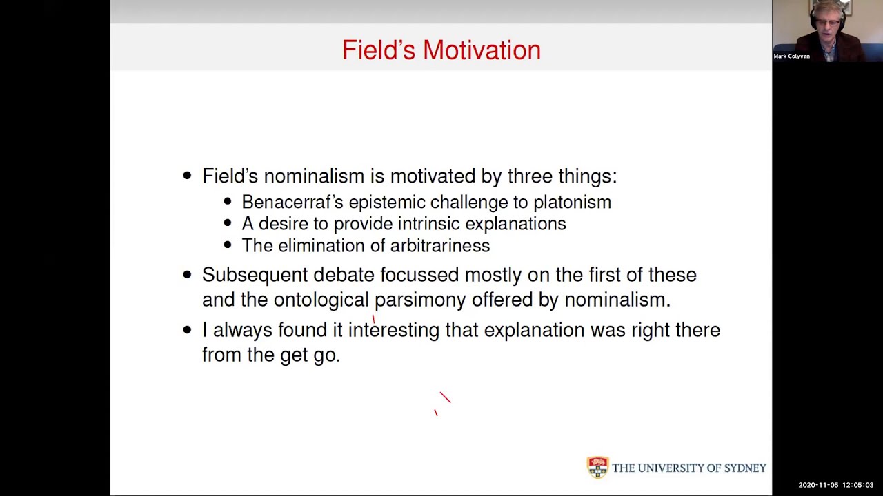 Mark Colyvan: "The Explanatory Turn in the Philosophy of Mathematics"
