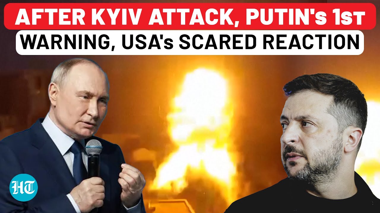 After Kyiv Attack, Putin Gives First Warning, Then USA's Scared Reaction: Ukraine Betrayed?| Russia