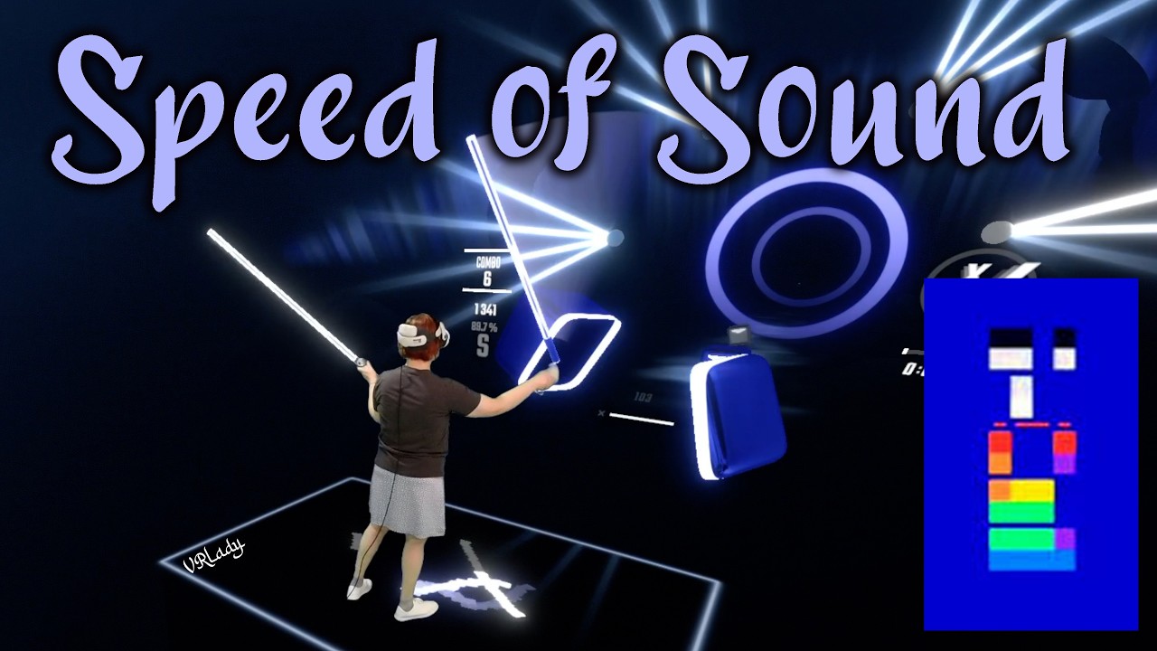 Beat Saber ★ Coldplay - Speed of Sound [FC-SS Expert] ★ Mixed Reality