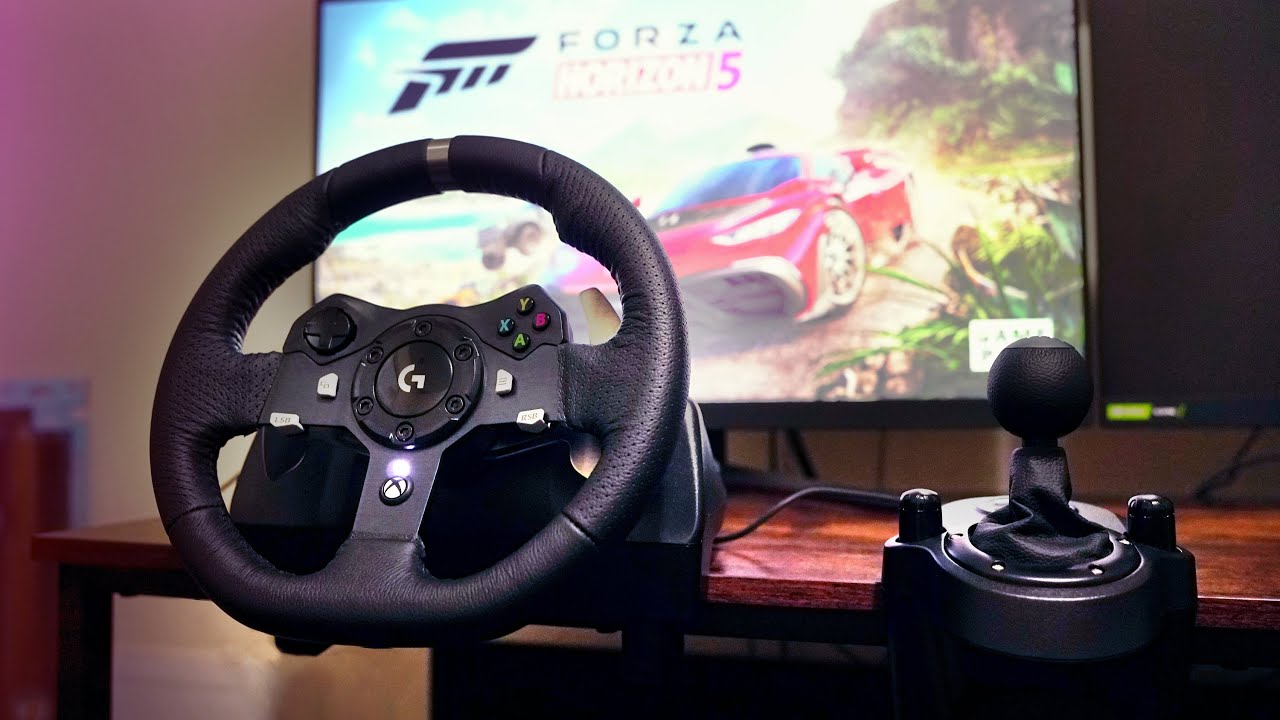 Forza Horizon 5 с Logitech G920 + Driving Force Shifter на Xbox Series X