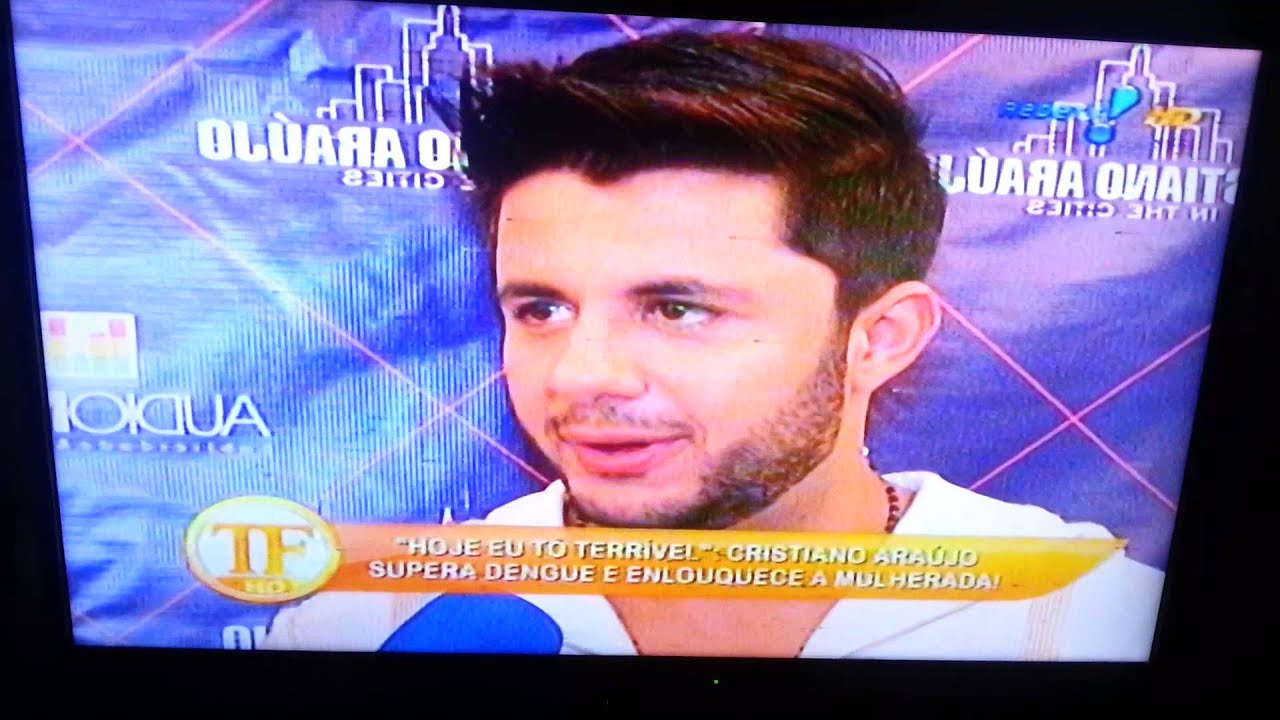 Cristiano Araújo no TV Fama - 13/03/2015