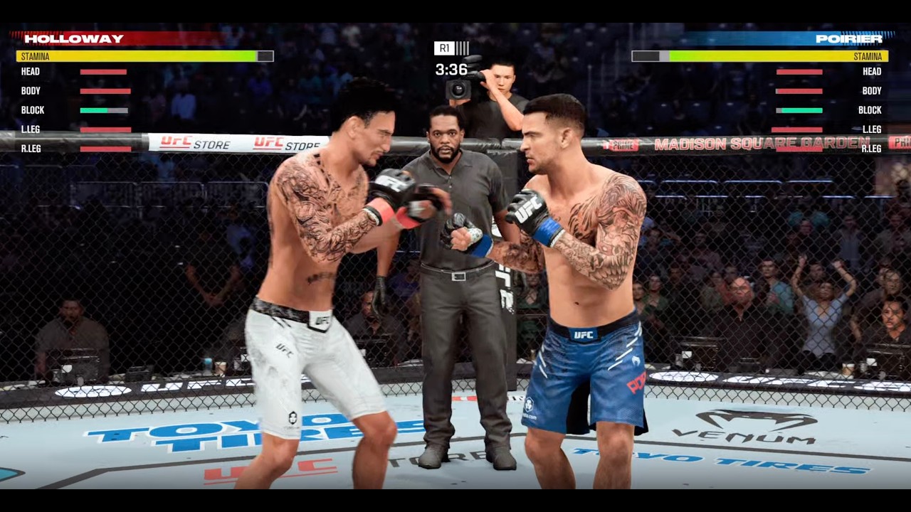 UFC 5: Max Holloway vs Dustin Poirier #knockout