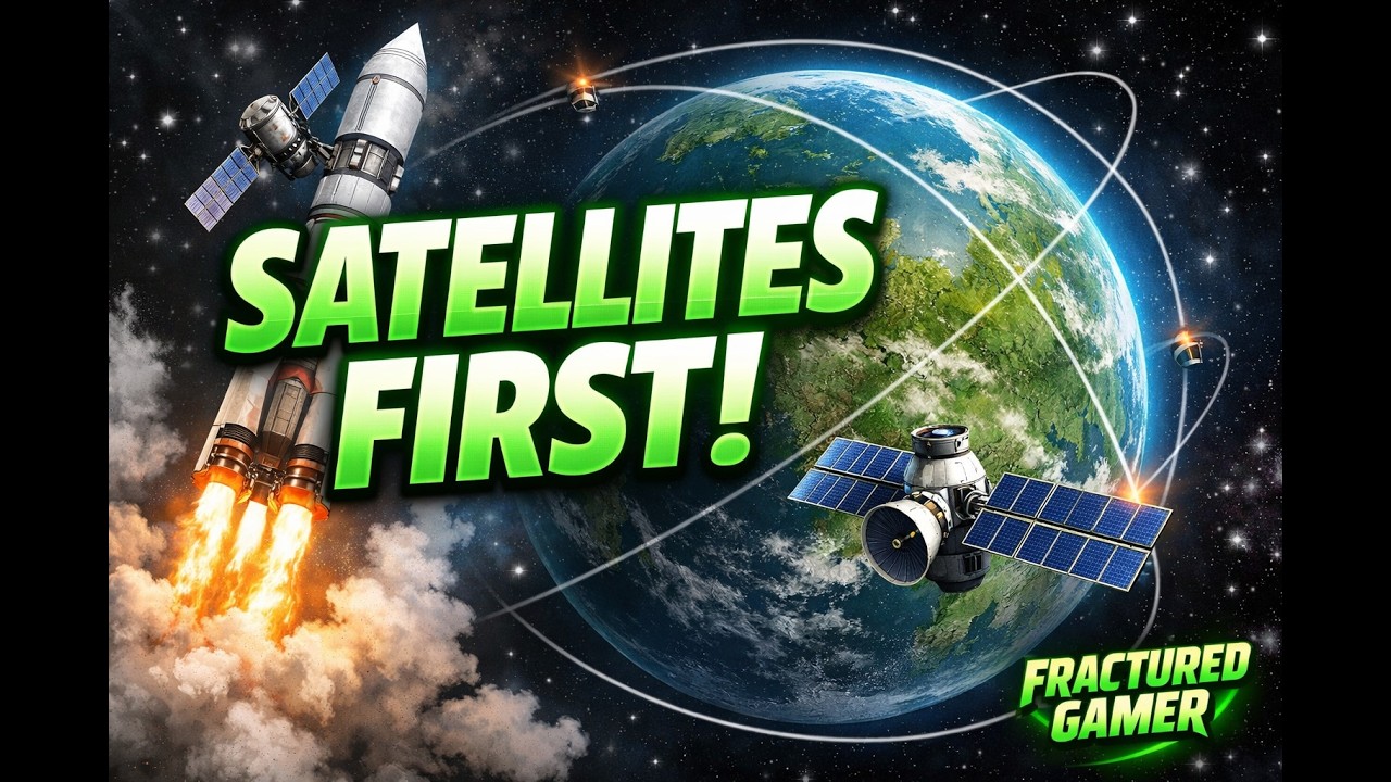 Fractured Aerospace | KSP S3E4 🚀 The Satellite Network Begins — Road to a Colony Ship 💚