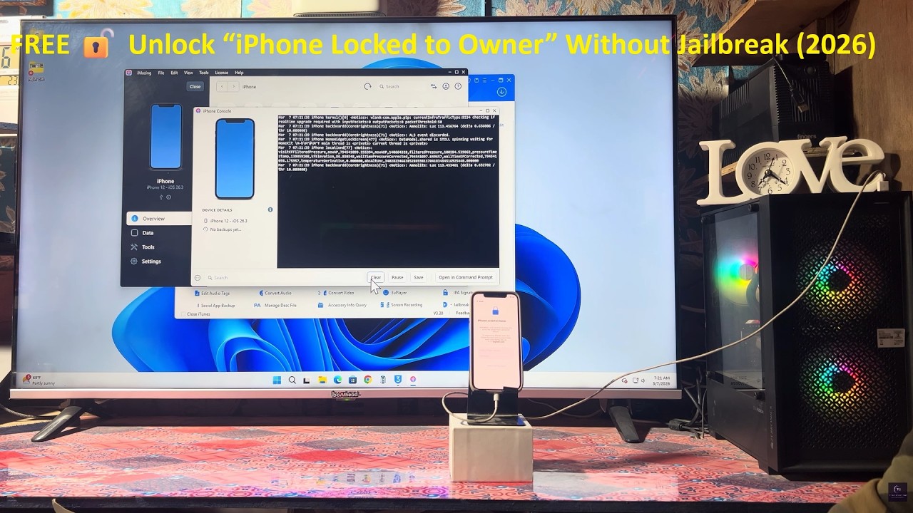🔓 Как бесплатно разблокировать iPhone, заблокированный для владельца (без джейлбрейка, с помощью ...