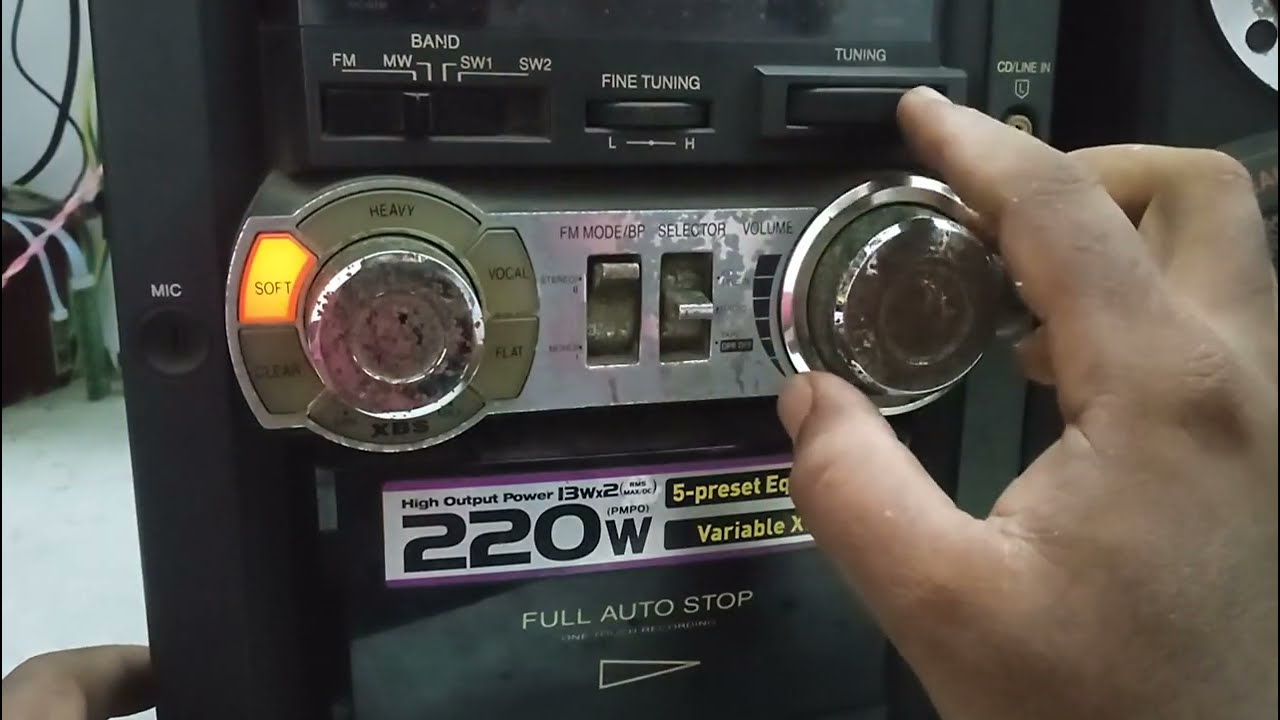 Panasonic RX CS40 Two Way Speaker System No Sound Repair || Malayalam