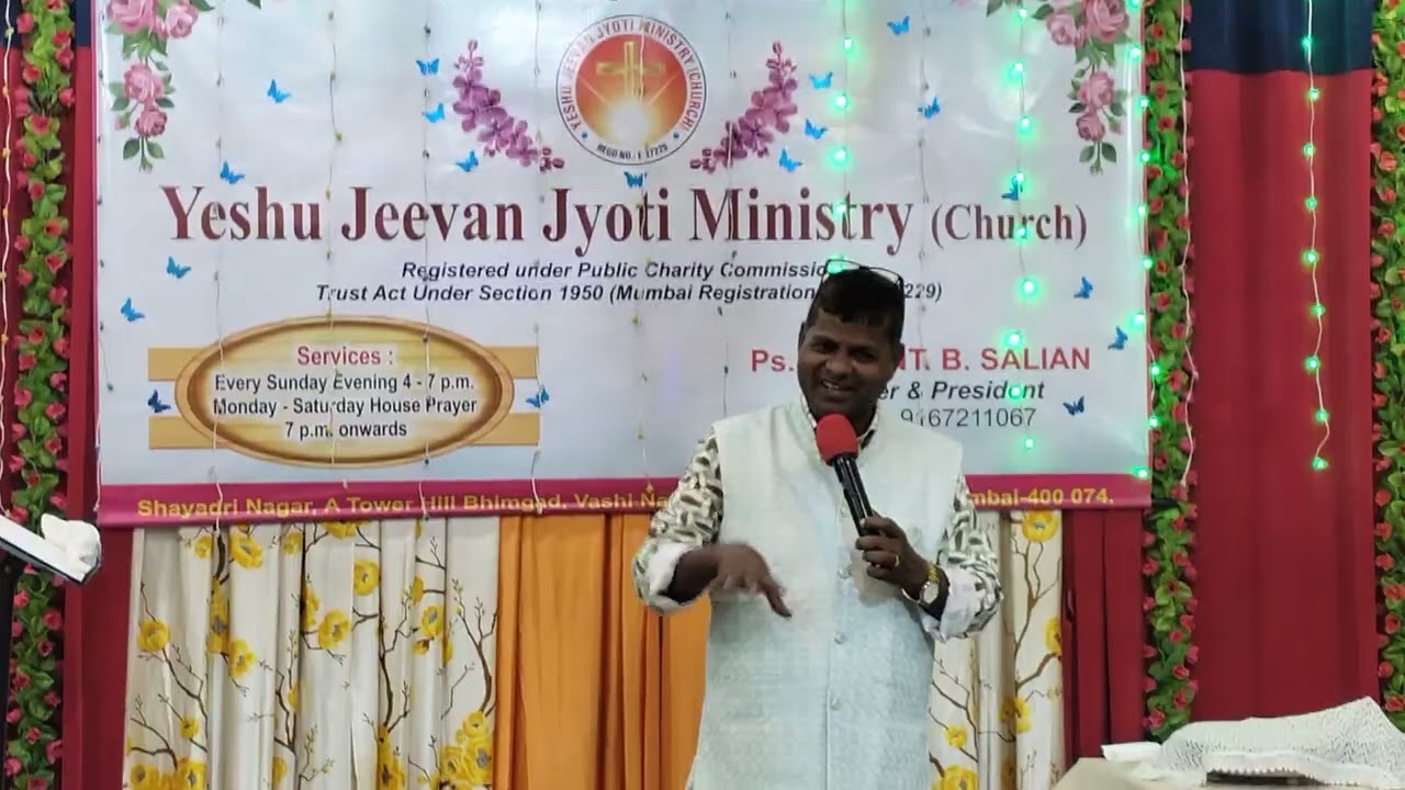 Sunday service परमेश्वर ने हमें क्यों बुलाया by pastor vasant 