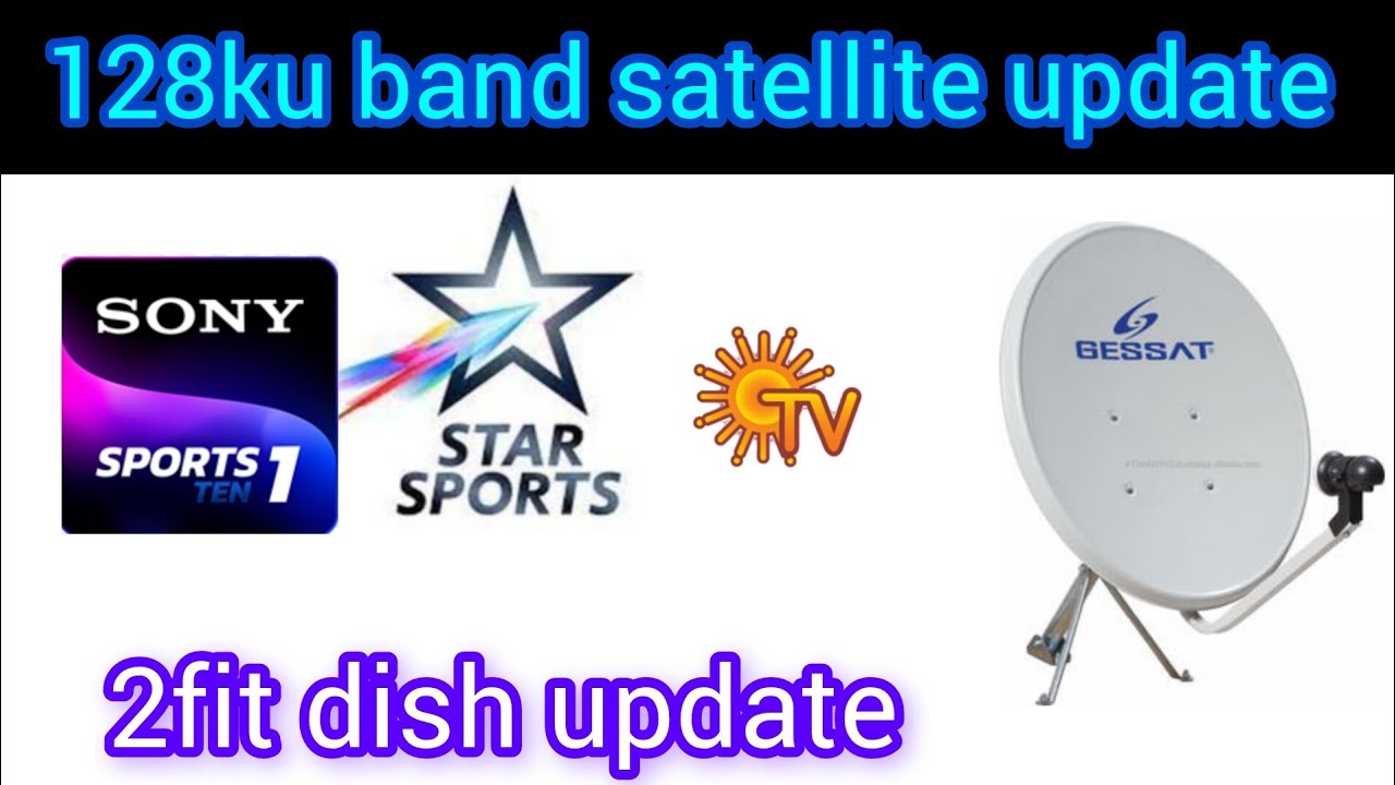 128ku band satellite update