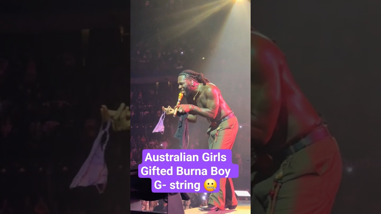  Qudos Bank Arena 😲- Burna Boy show in Melbourne & Sydney 