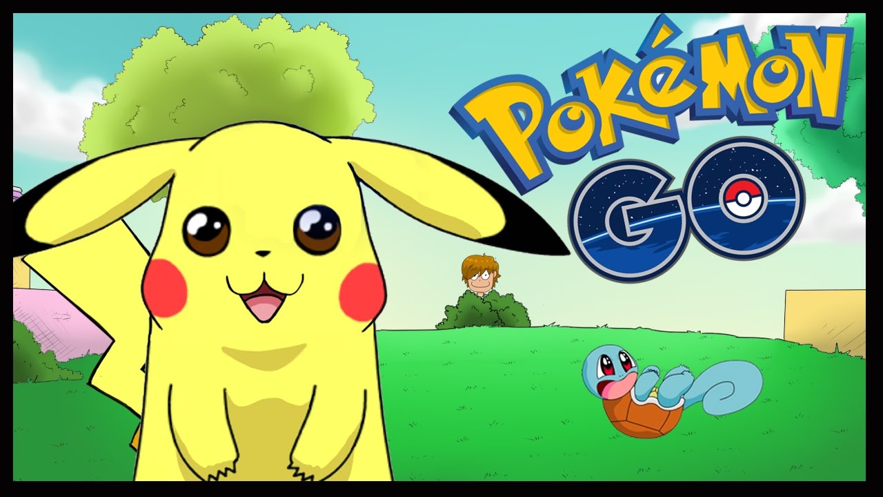 POKÉMON GO - JOGANDO COM ANDROID (ANIMAÇÃO DUBLADO) - PARÓDIA