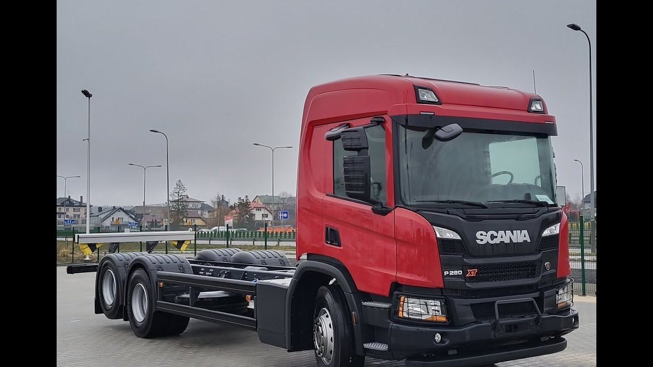 New 2024 Scania P280 6X2 Chassis Truck | Trucks Market