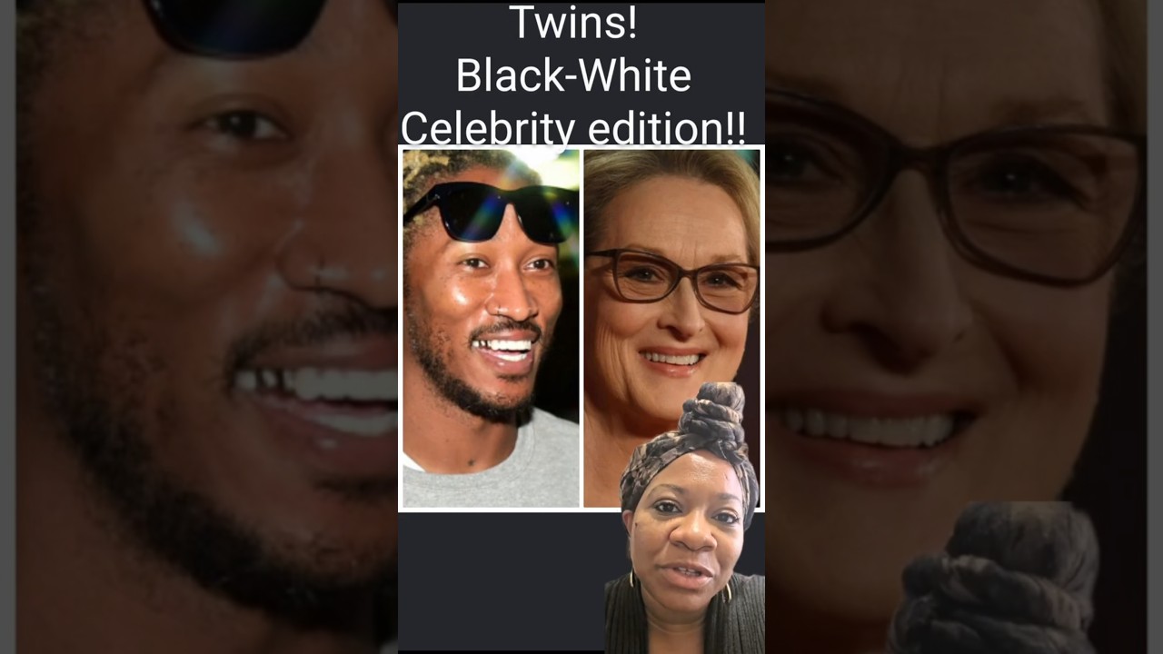 Celebrity look alikes: Black-White Edition #celebrity #twins #BlackWhitelookalikes #lookalike