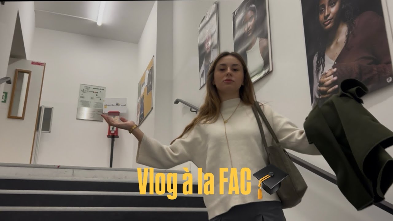 Vlog🎓: Venez vous taper la honte avec nous à la FAC 