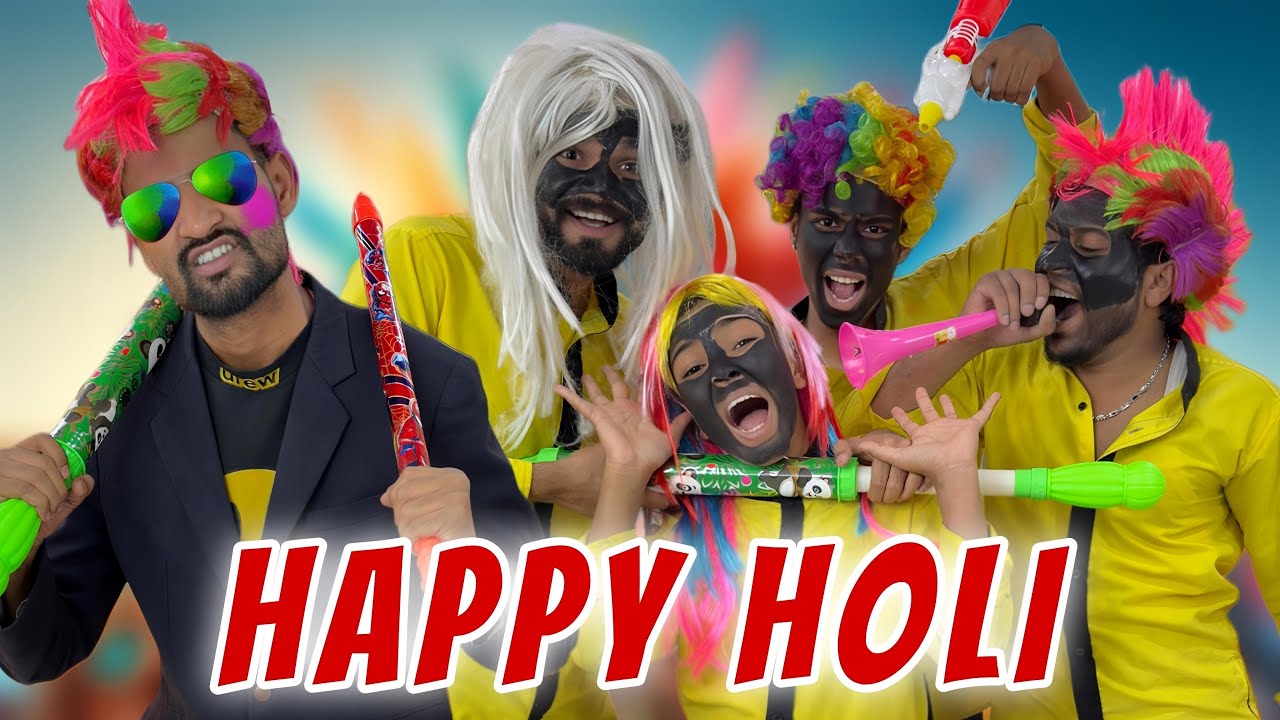 Holi Ki Masti  🎨🤣