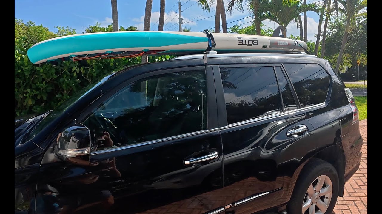 Install Roof Rack on Lexus GX460 | DIY Cross Bar Assembly