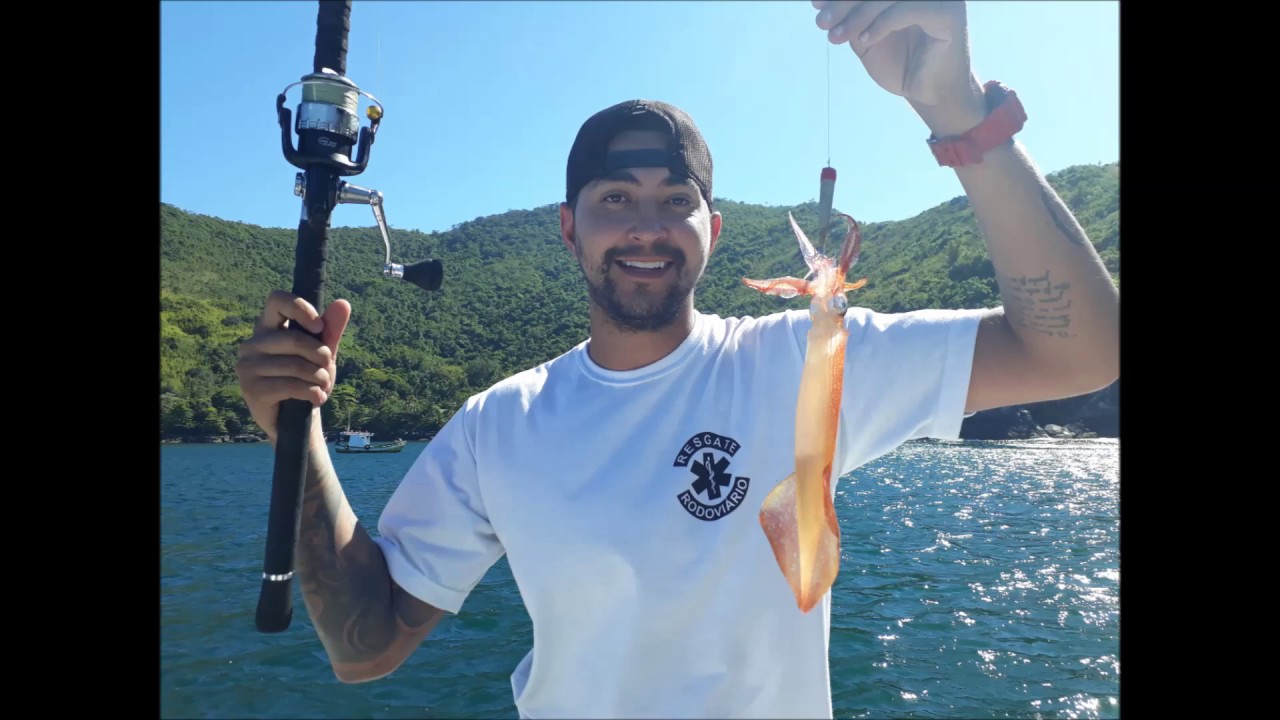 Muita lula em Ilhabela | Guia de Pesca F&aacute;bio Kavali&eacute;ris