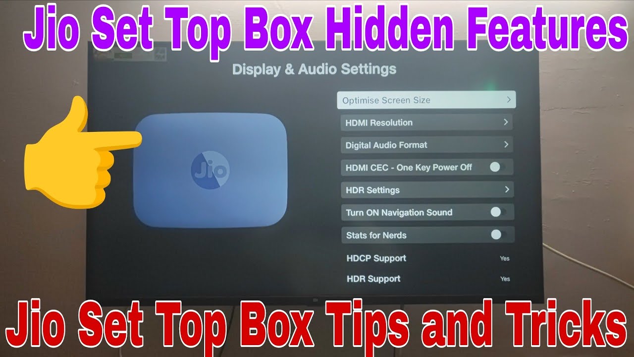 Jio Set Top Box Hidden Features | Jio Set Top Box Tips and Tricks | Jio Airfiber 50 Days Plan
