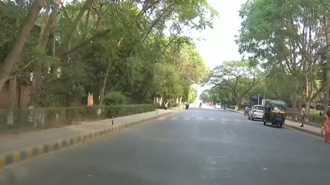 Driving inside GJU Campus in 2 Minute (Fast Video)