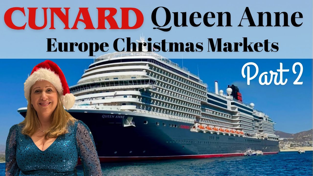 Мой круиз на лайнере Cunard Queen Anne, часть 2 | Рождество в Брюгге, Роттердаме и Гамбурге