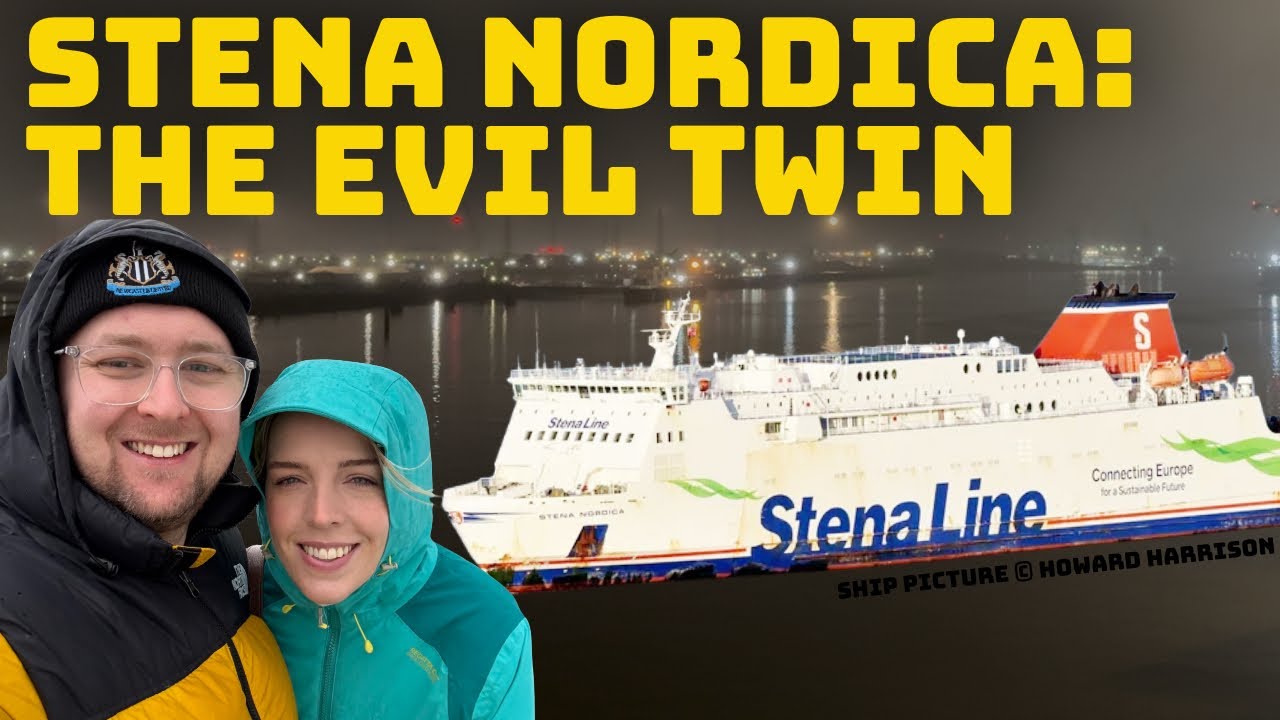 STENA NORDICA MISTY NIGHTTIME SAILING! ⛴️ European Highlander and Causeway’s Evil Twin!