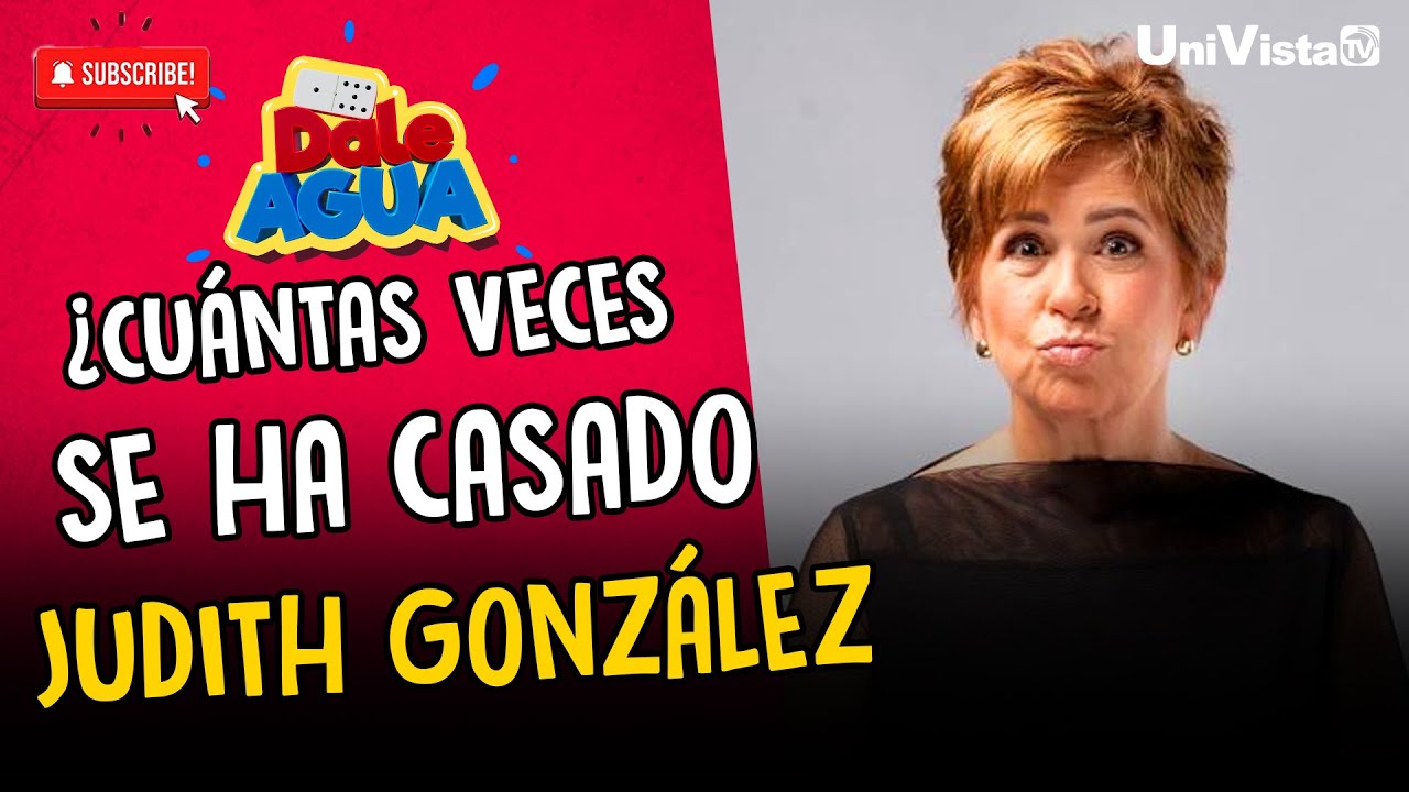 &iquest;Cu&aacute;ntas veces se ha casado Judith Gonz&aacute;lez   Te lo contamos todo