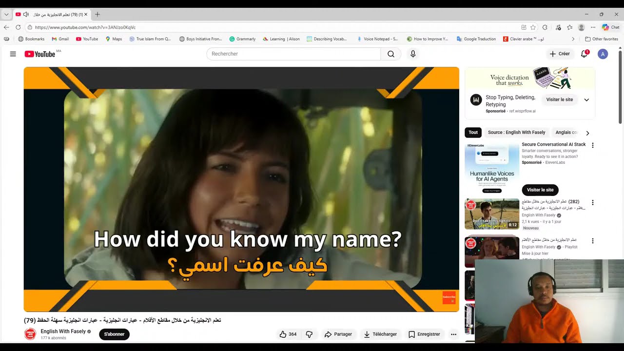 تعلم الانجليزية من خلال مقاطع الأفلام - عبارات انجليزية - عبارات انجليزية سهلة الحفظ