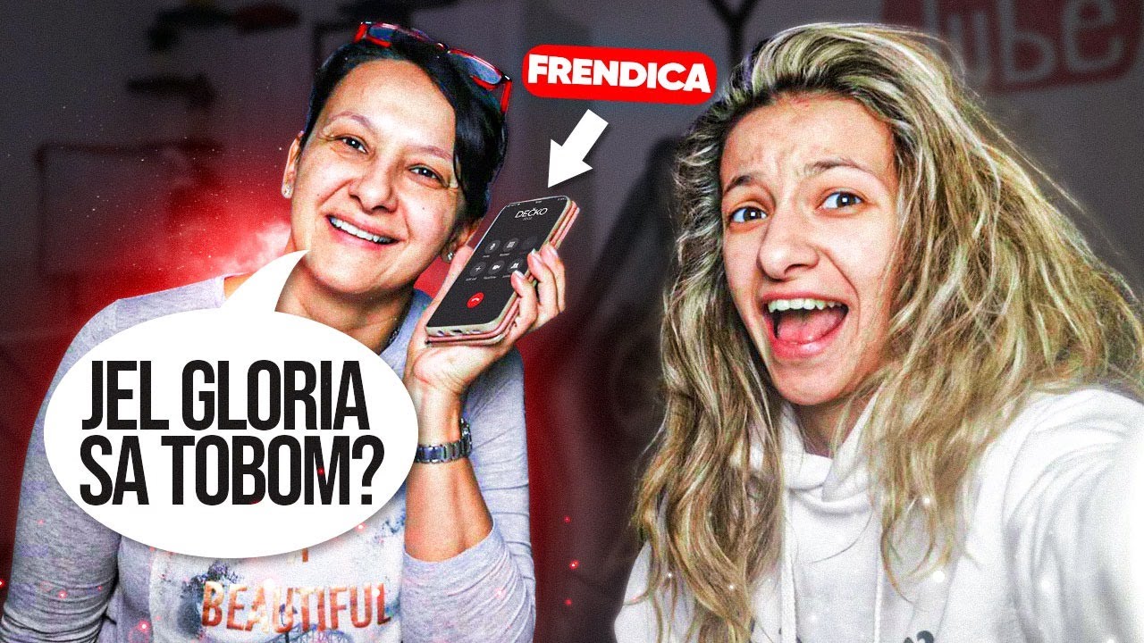 HOĆE LI FRENDICE LAGATI ZA MENE? *mama zove*