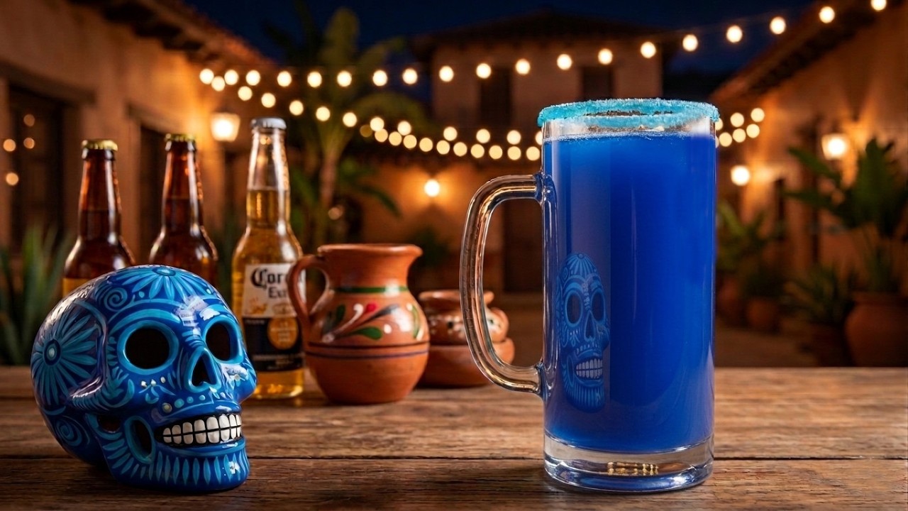 Cómo hacer la MICHELADA LUNA AZUL