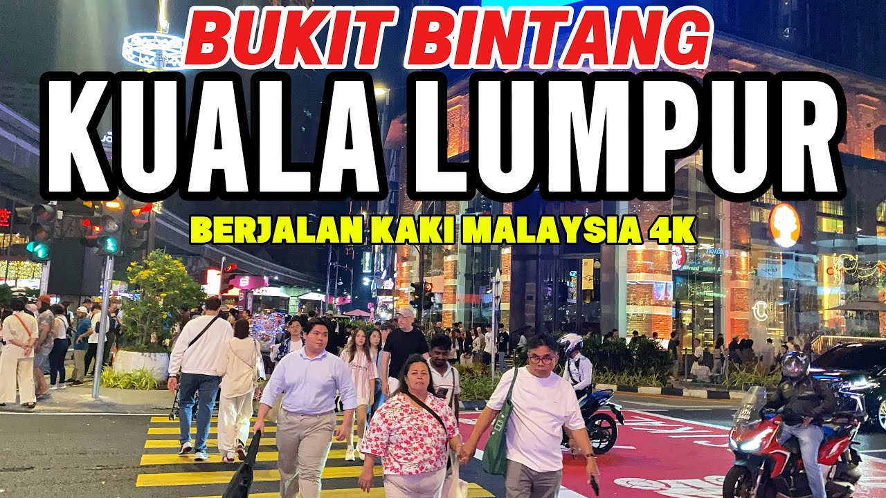 Paling Hebat Berjalan Di Pavilion KL | Bukit Bintan Street | Alor Food Street | 4K Walk Kuala Lumpur