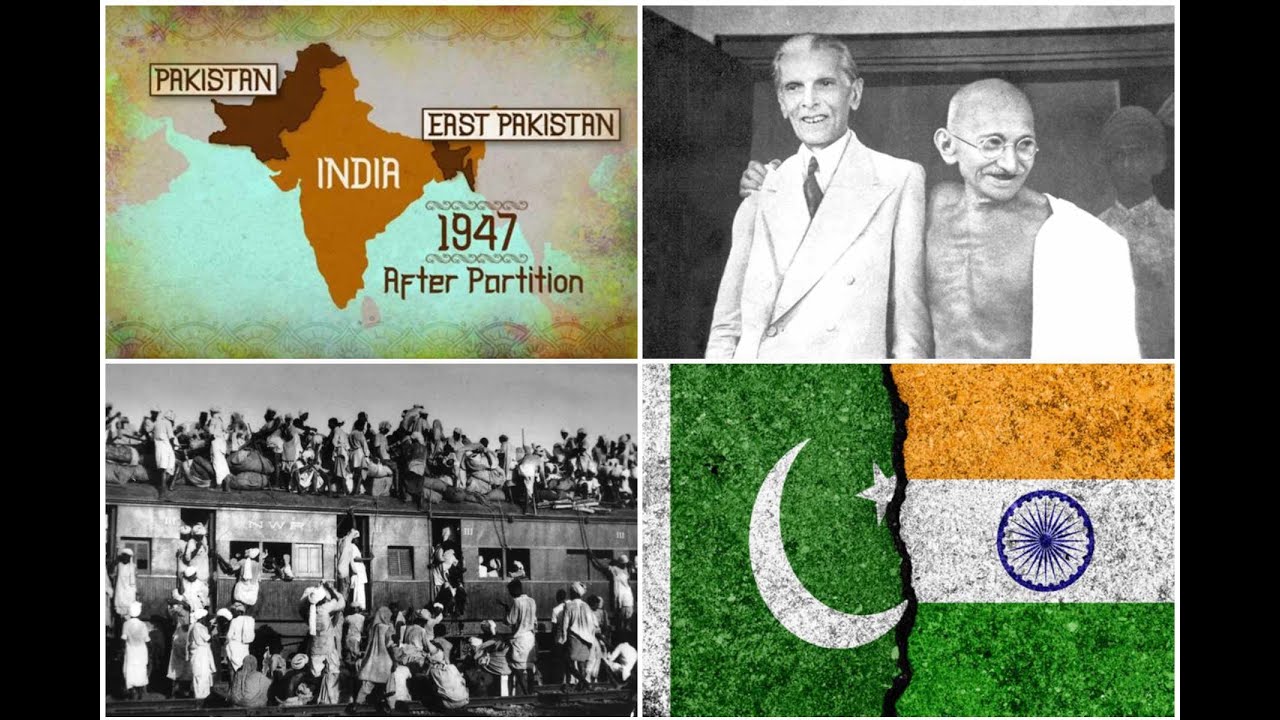History of divided India and Pakistan after 1947