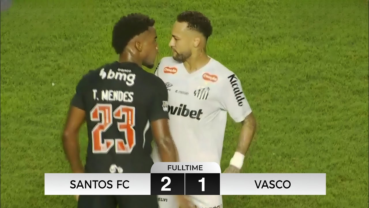 SANTOS VS VASCO (2-1) | All Goals & Highlight | Brasileirao 2025 | Neymar JR GOAL & SKILLS