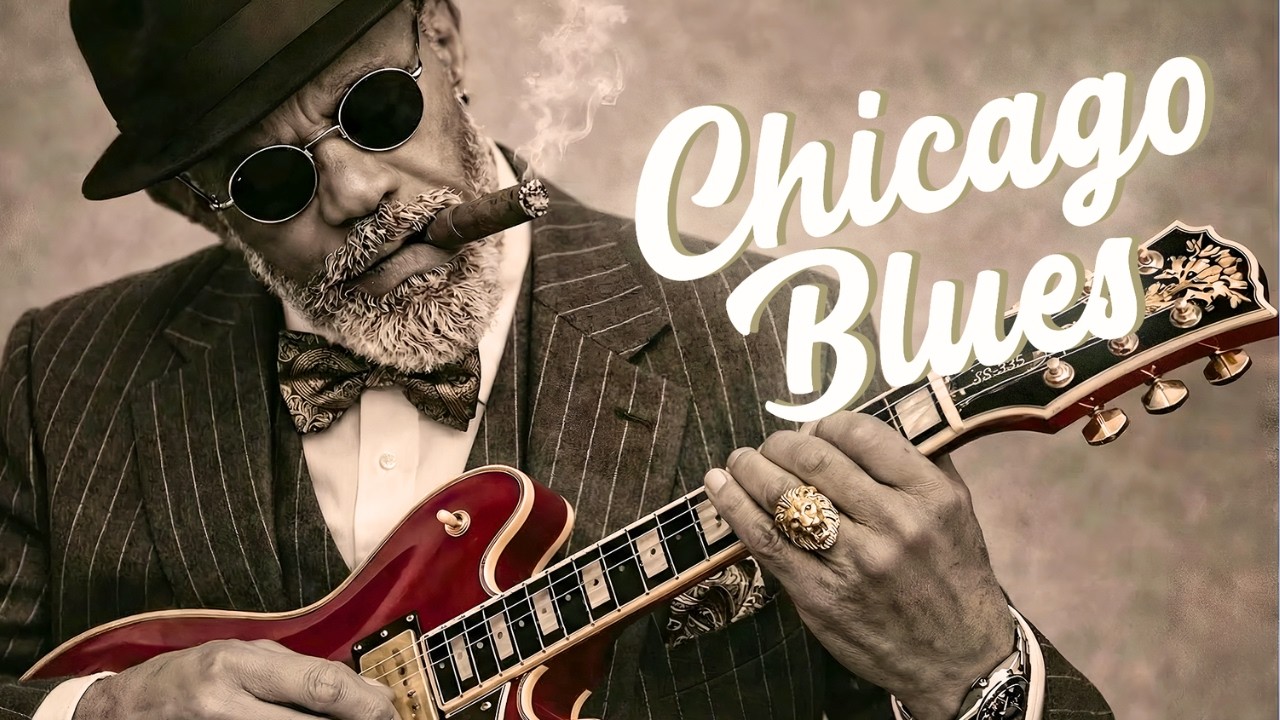 Deeply Emotional Chicago Blues – Smooth & Gentle Late Night Jazz After Work