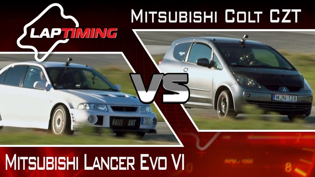 Elgurult gyémántok.  Lancer Evo VI vs.  Colt CZT (LapTiming ep.  55)