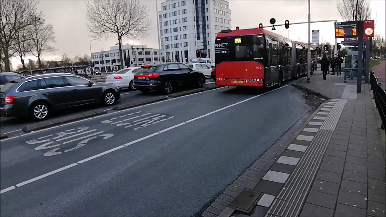 Het Bus en Trein vervoer in Haarlem 12 en 13-02-2020