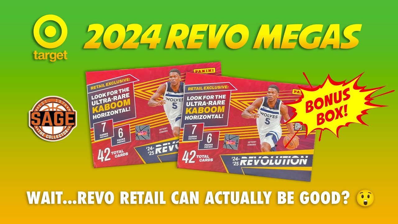 2024-25 Revolution Basketball Target Mega Boxes 🔥 Multiple #'d Cards!