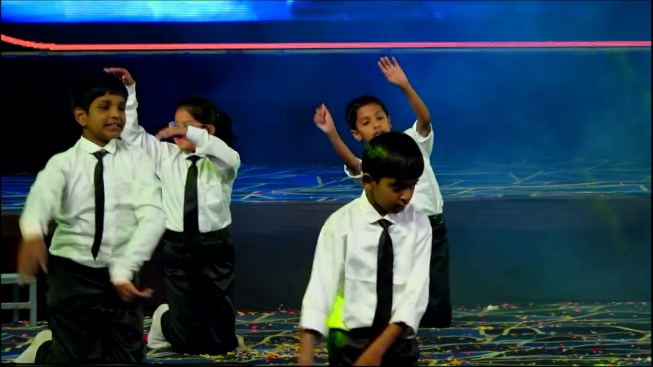 Day 1 Dance by 4th Saturn Education theme on ANNUAL DAY SRN MEHTA CBSE SCHOOL KALABURAGI