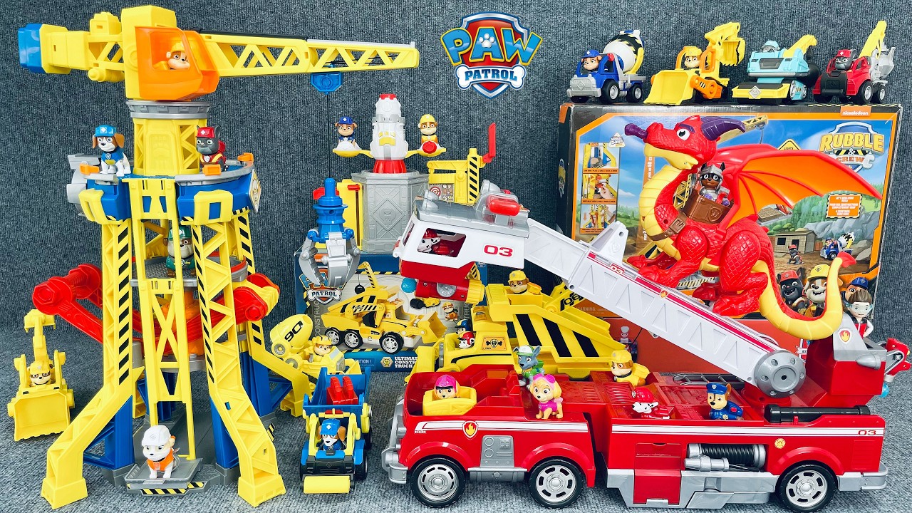 23 Minutes Satisfying with Unboxing Super Cool Paw Patrol Toys Collection ASMR | Toys Review