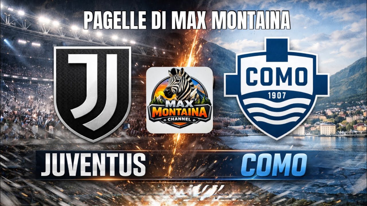 JUVENTUS   COMO   PAGELLE DI MAX MONTAINA