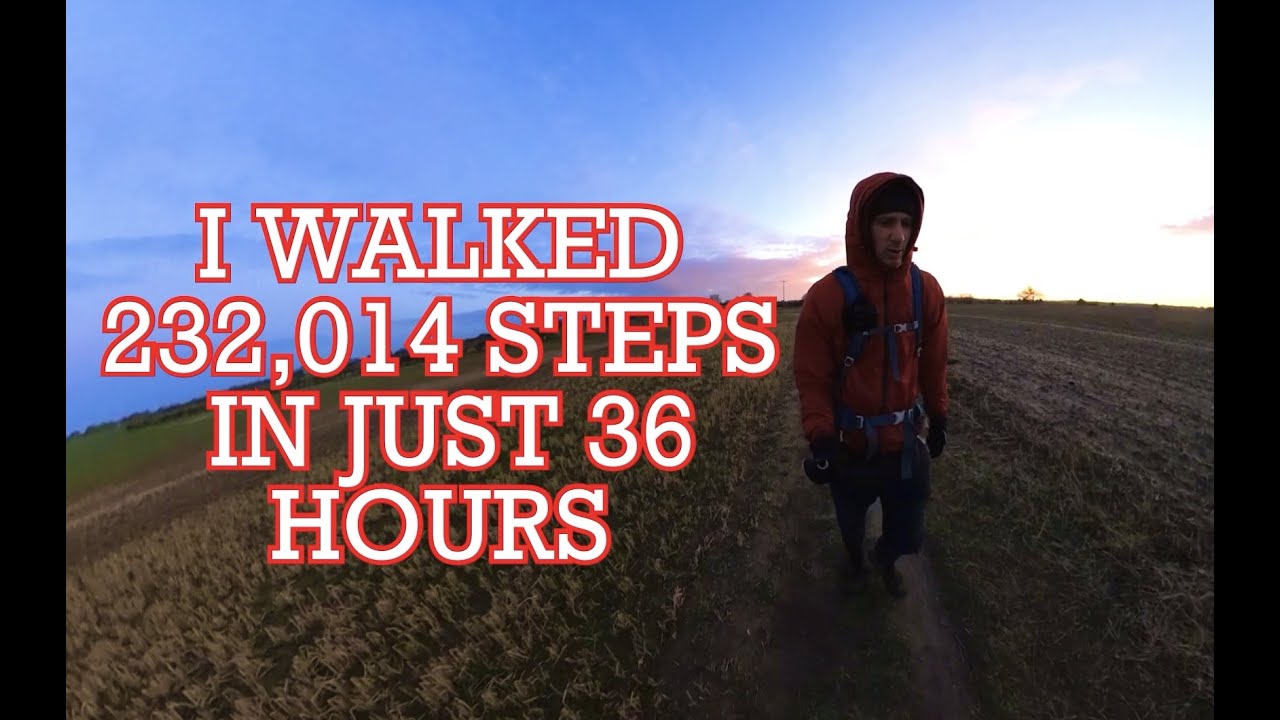 Hiking over 100 miles in 36 hours