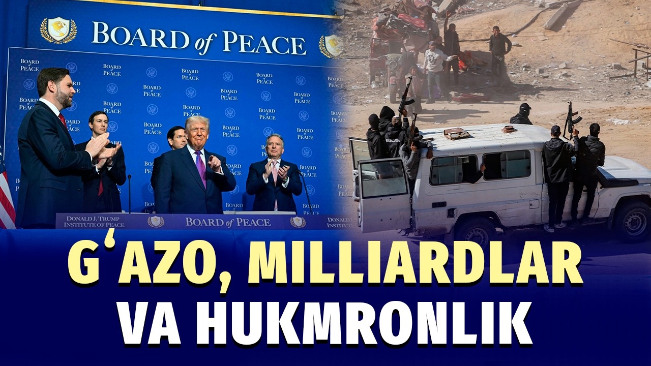 Trampning “Tinchlik kengashi” Gʻazoga tinchlik olib keladimi?