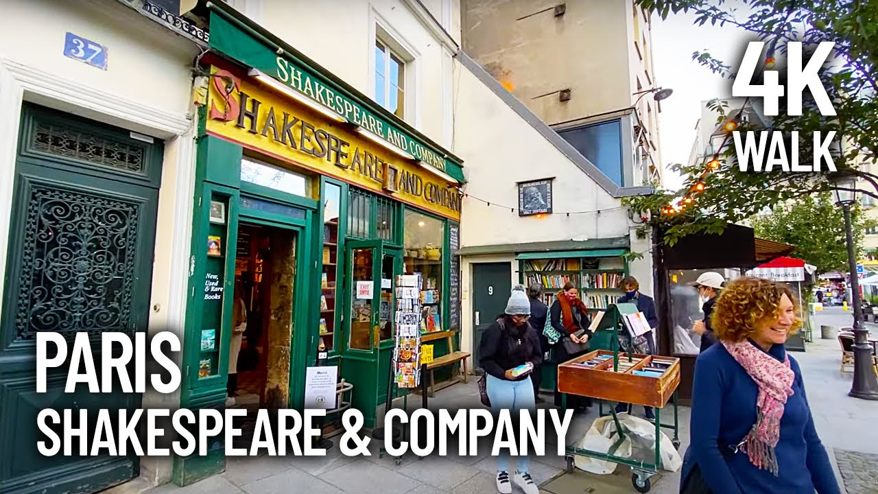 Shakespeare & Company Famous Bookstore Tour - Starting from Rue Monge in Paris