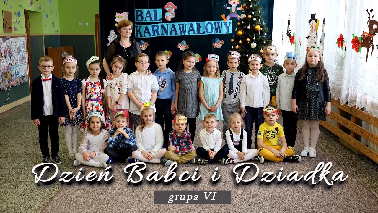 Przedszkole Tarnogród - Dzień Babci i Dziadka 2021