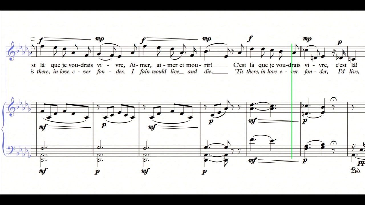 Connais-tu le pays - B♭m - Ambroise Thomas