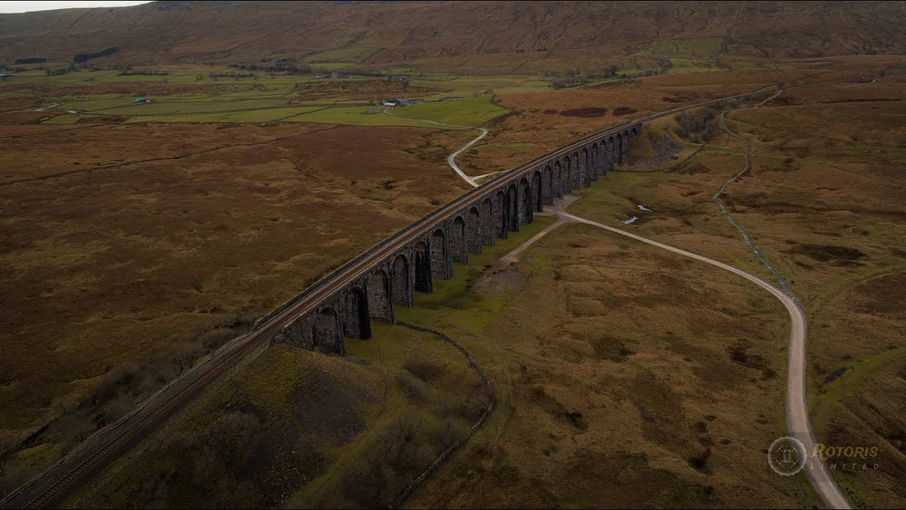Ribblehead Viaduct 4K Drone Footage