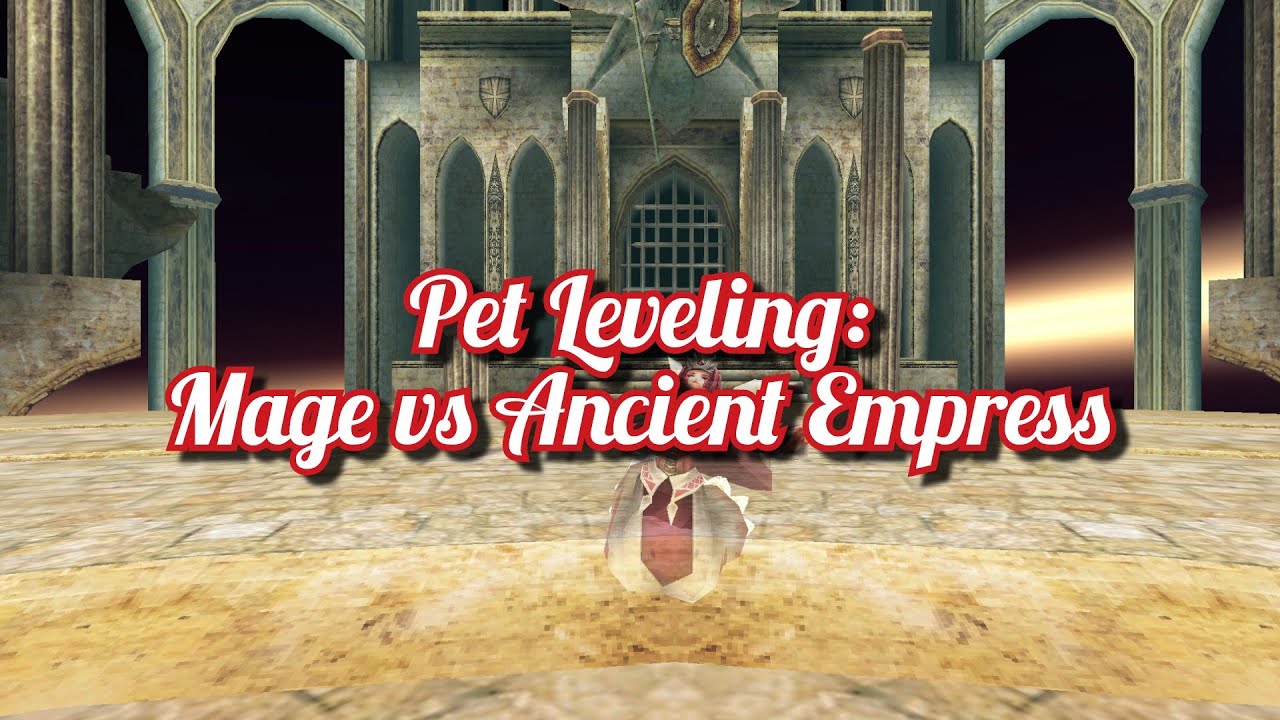 6-second Ancient Empress kill with mage — fast pet leveling! | Toram Online
