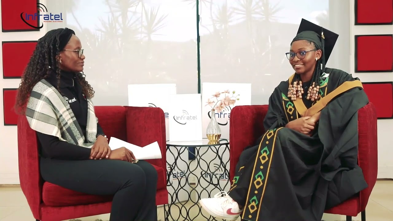 Best Female student in Information Systems & Technology from UNILUS, Chifula Nambela