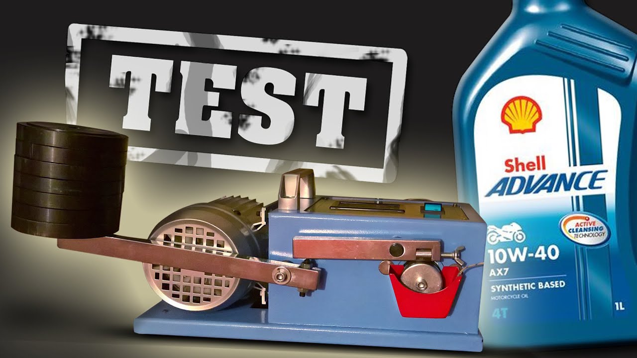 Shell Advance 4T AX7 10W40 Engine oil test Piotr Tester