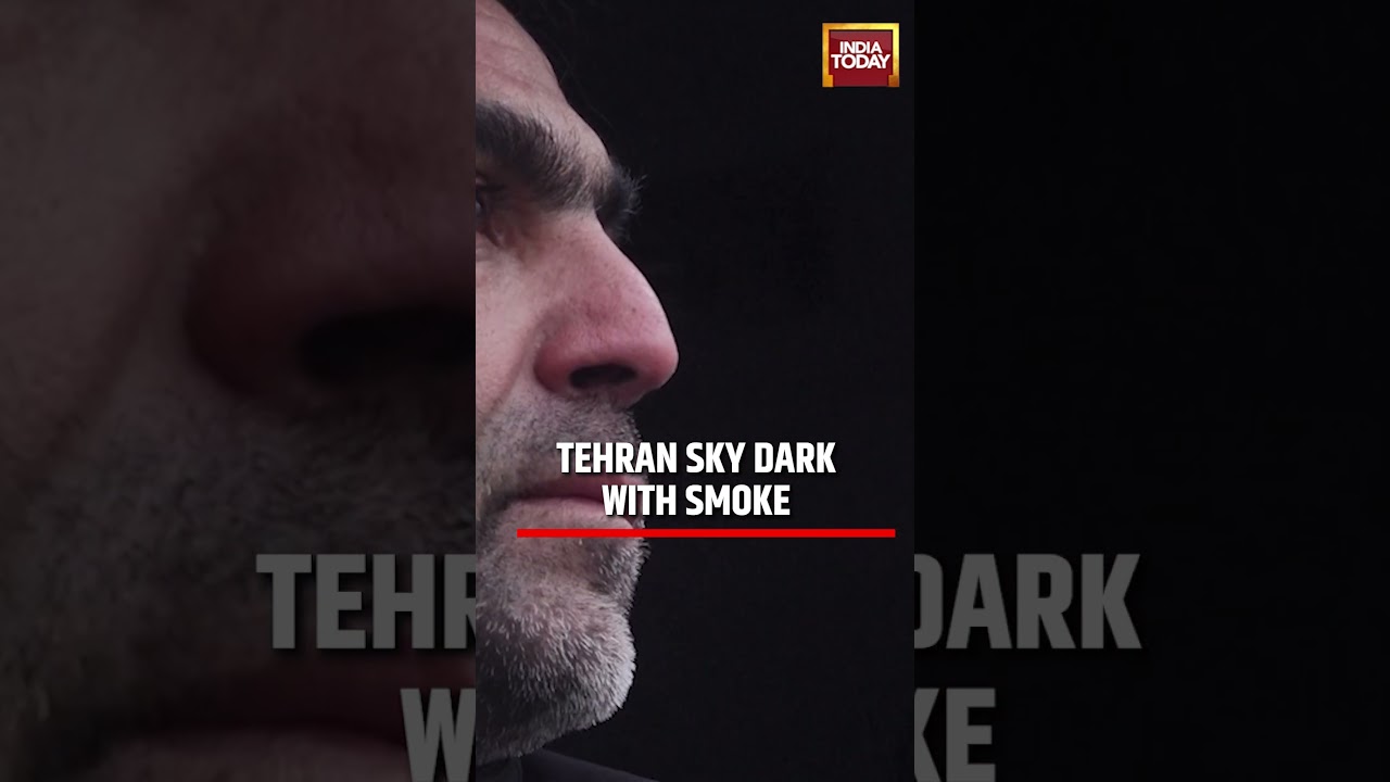 Tehran Sky Dark With Smoke After Major Strikes on Oil Depots | Apocalyptic Air Pollution Crisis