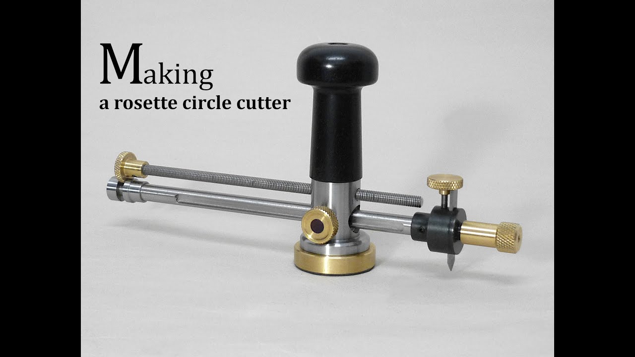 Making a Rosette Circle Cutter - YT Collaboration with Dadsinhisworkshop