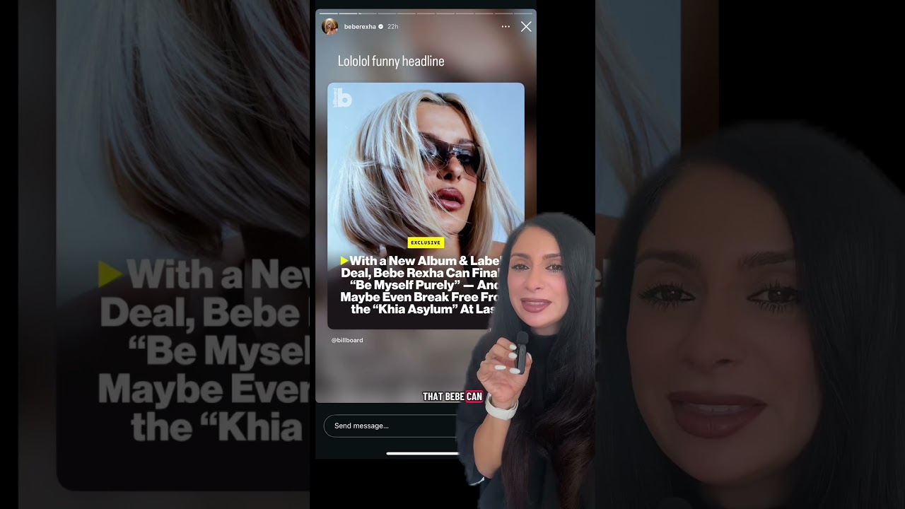 Началась новая эра Бебе Рексы! Визуальный альбом &laquo;Dirty Blonde&raquo; выйдет 12 июня 2026 года #beberex...