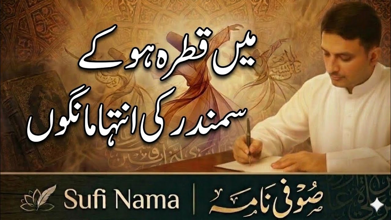 Main Qatra Ho Ke Samundar Ki Inteha Mangoon - New Sufi Ghazal